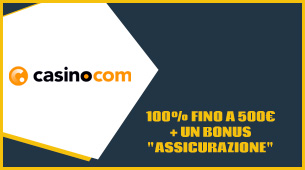 Casino.com opinioni e offerta Casino.com opinioni e offerta