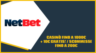 NetBet opinioni e offerta NetBet opinioni e offerta